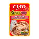 Корм для кошек INABA Ciao тунец Магуро и тунец Кацуо 60г