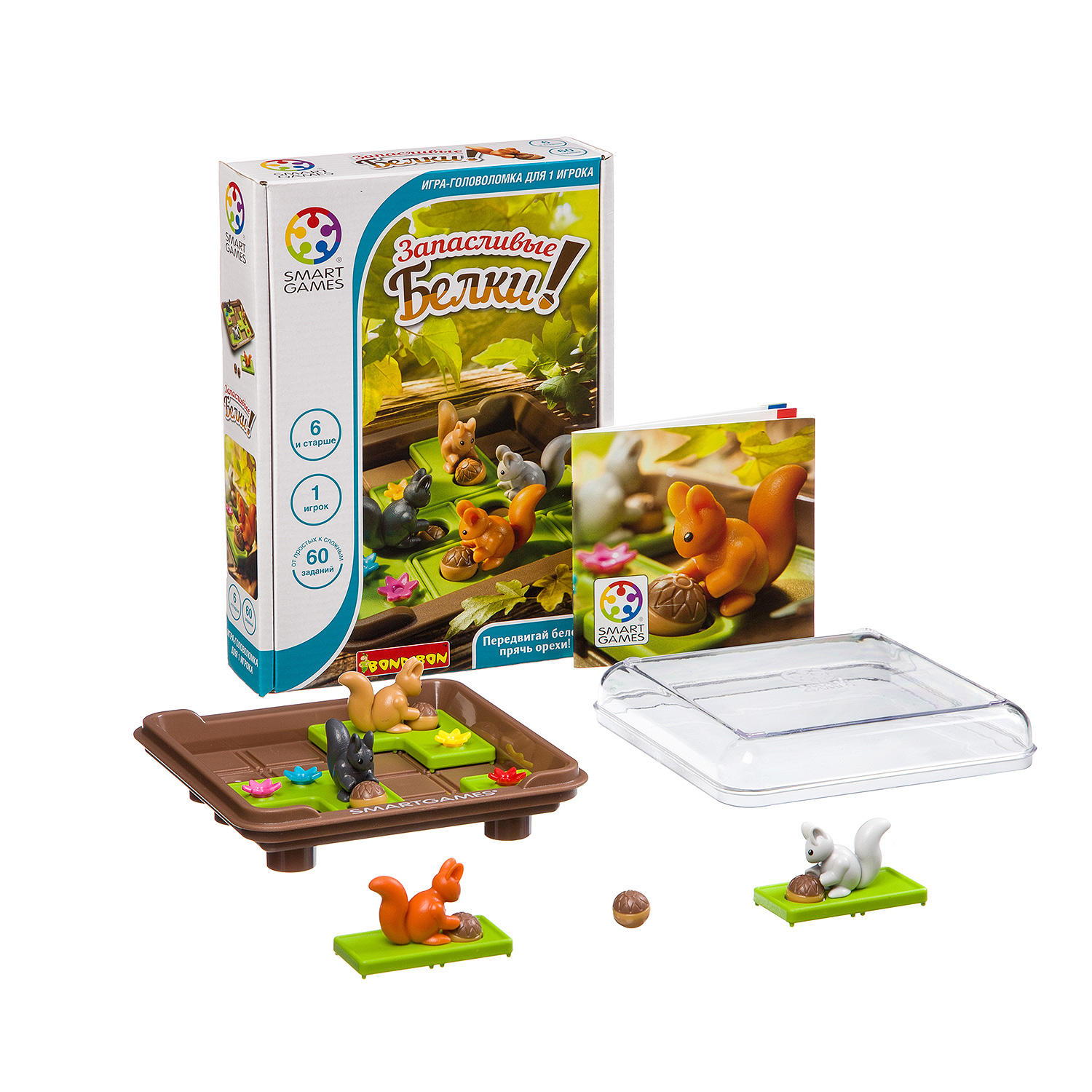 Настольная игра Bondibon Запасливые белки - фото 8