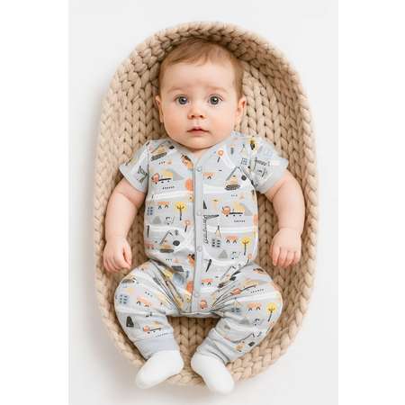 Комбинезон короткий рукав Эскимо