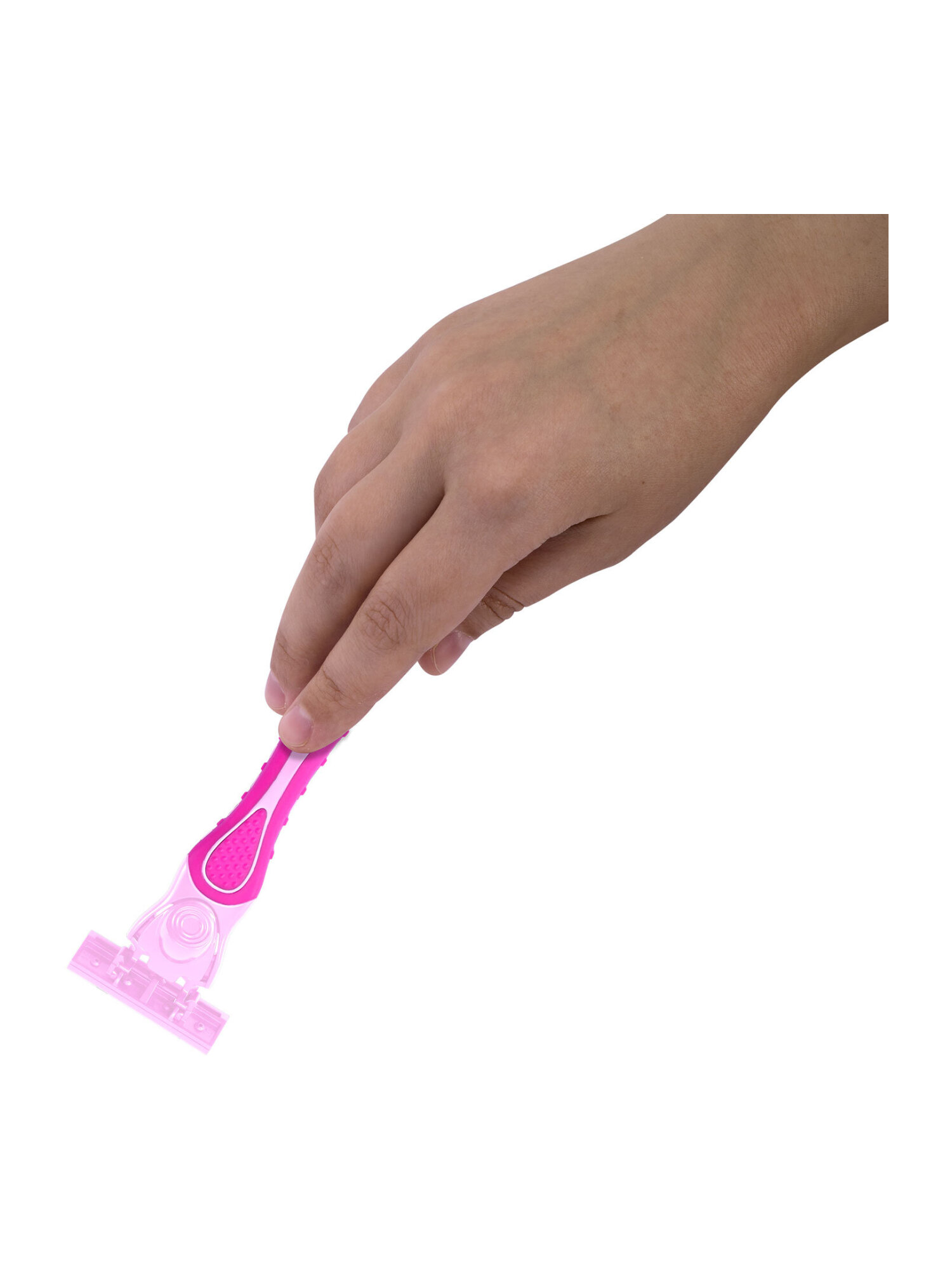 Бритва женская многоразовая X-ONE станок для бритья с 31 сменной кассетой 3 лезвия - фото 8