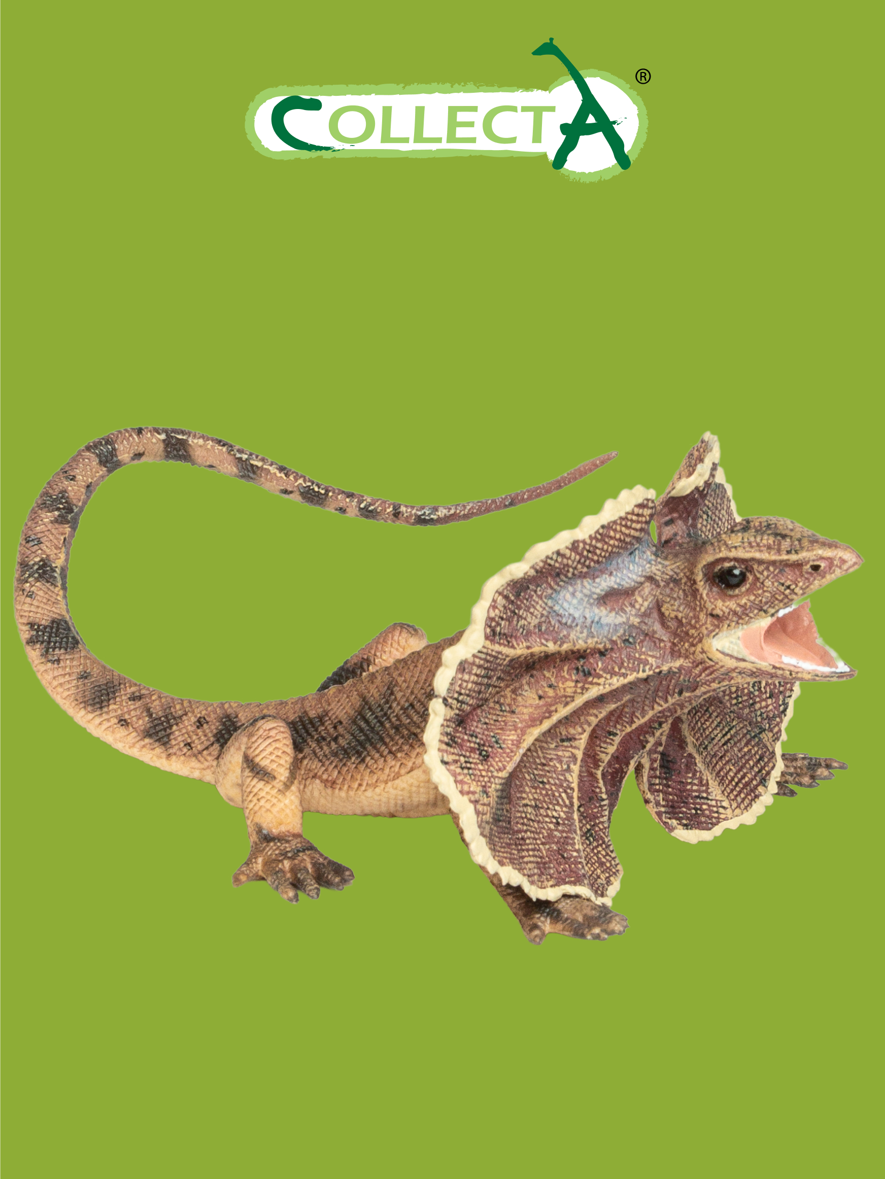 Фигурка Collecta Плащеносная ящерица - фото 1