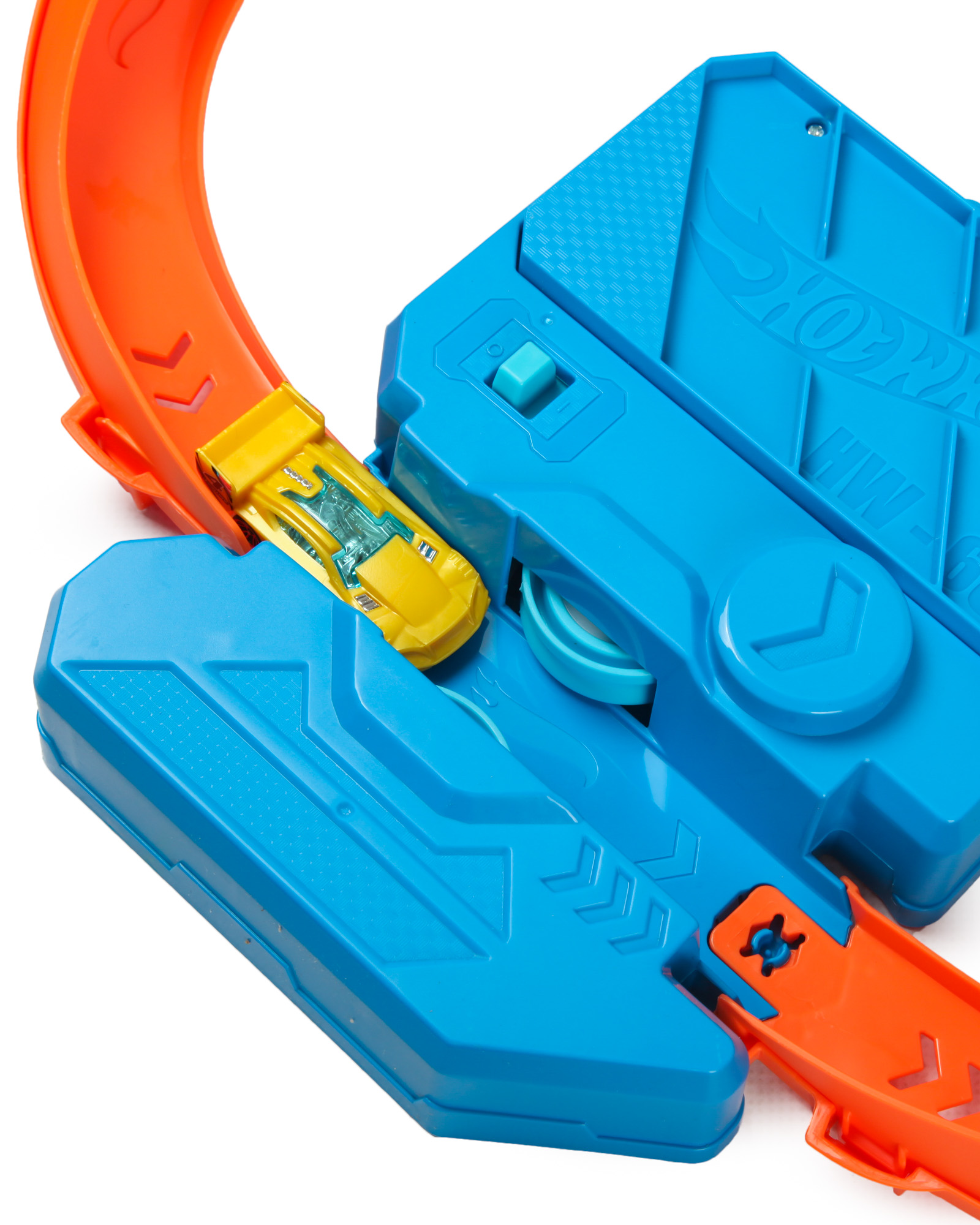 Трек Hot Wheels с трамплином и мотором 3 в 1 JDB49 - фото 5