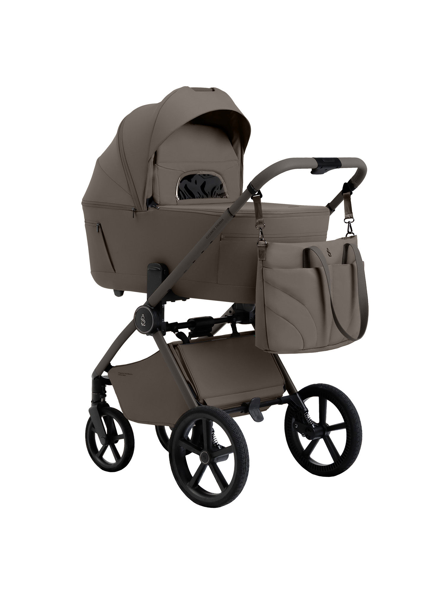 Коляска 3в1 Sweet Baby Elegante Therma Colore бежевый - фото 14