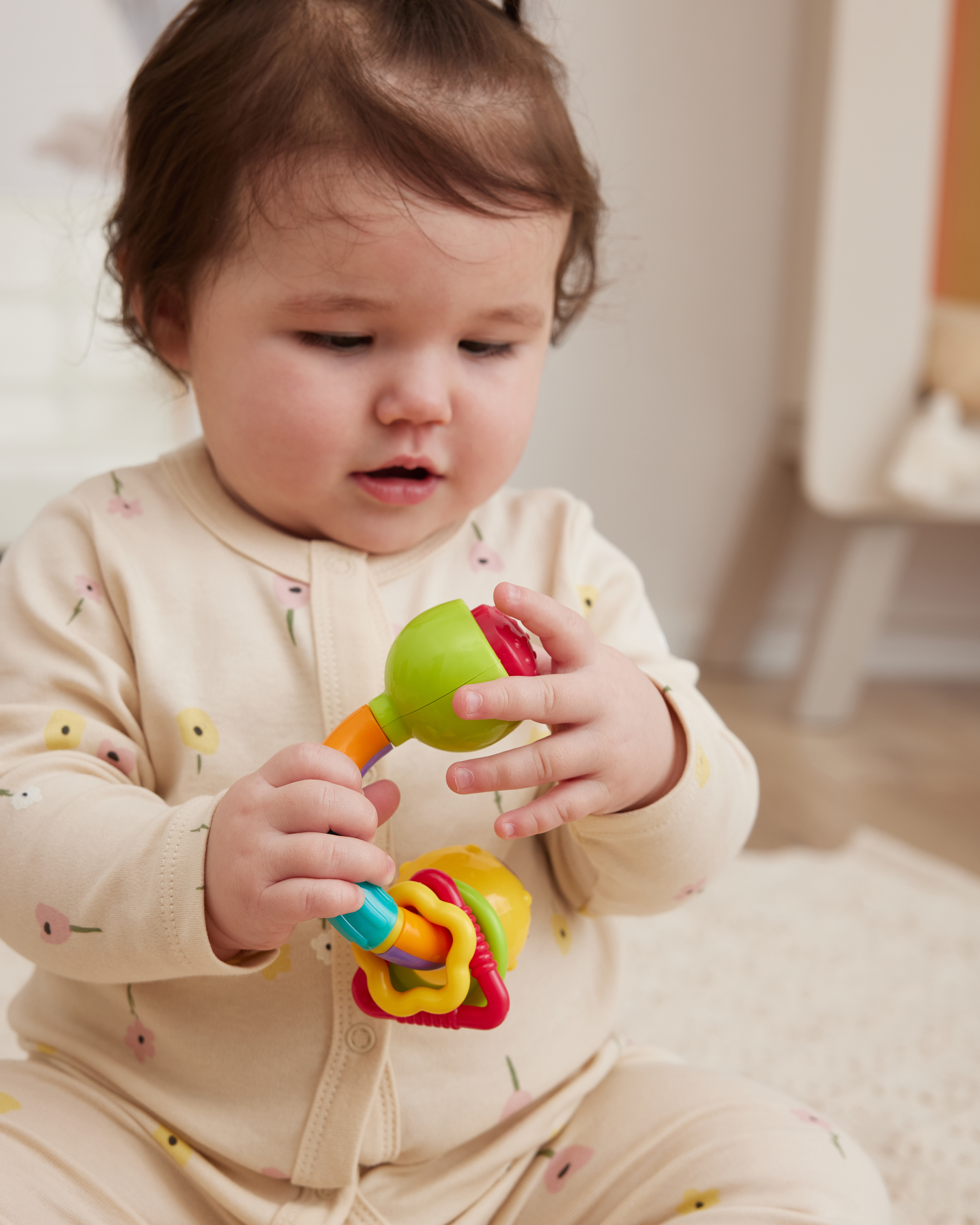Игрушка BabyGo погремушка Зиг-Заг в ассортименте - фото 3