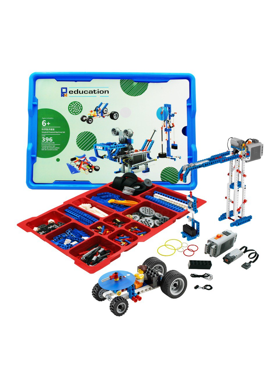 Конструктор ROBO MASTER Технология и физика электронный - фото 1
