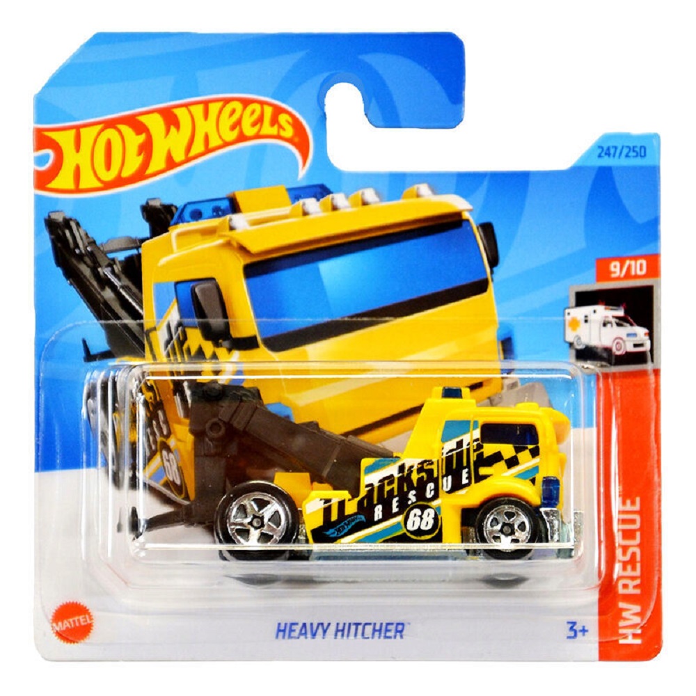 Автомобиль Hot Wheels Heavy Hitcher 1:64 65129 - фото 2