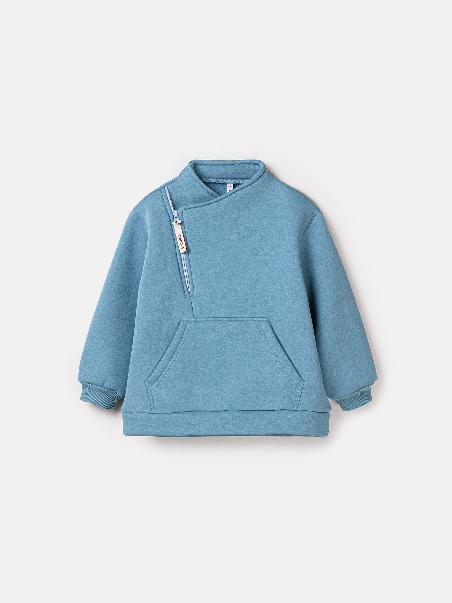 Толстовка BUNGLY 1R8895/Деним - фото 5