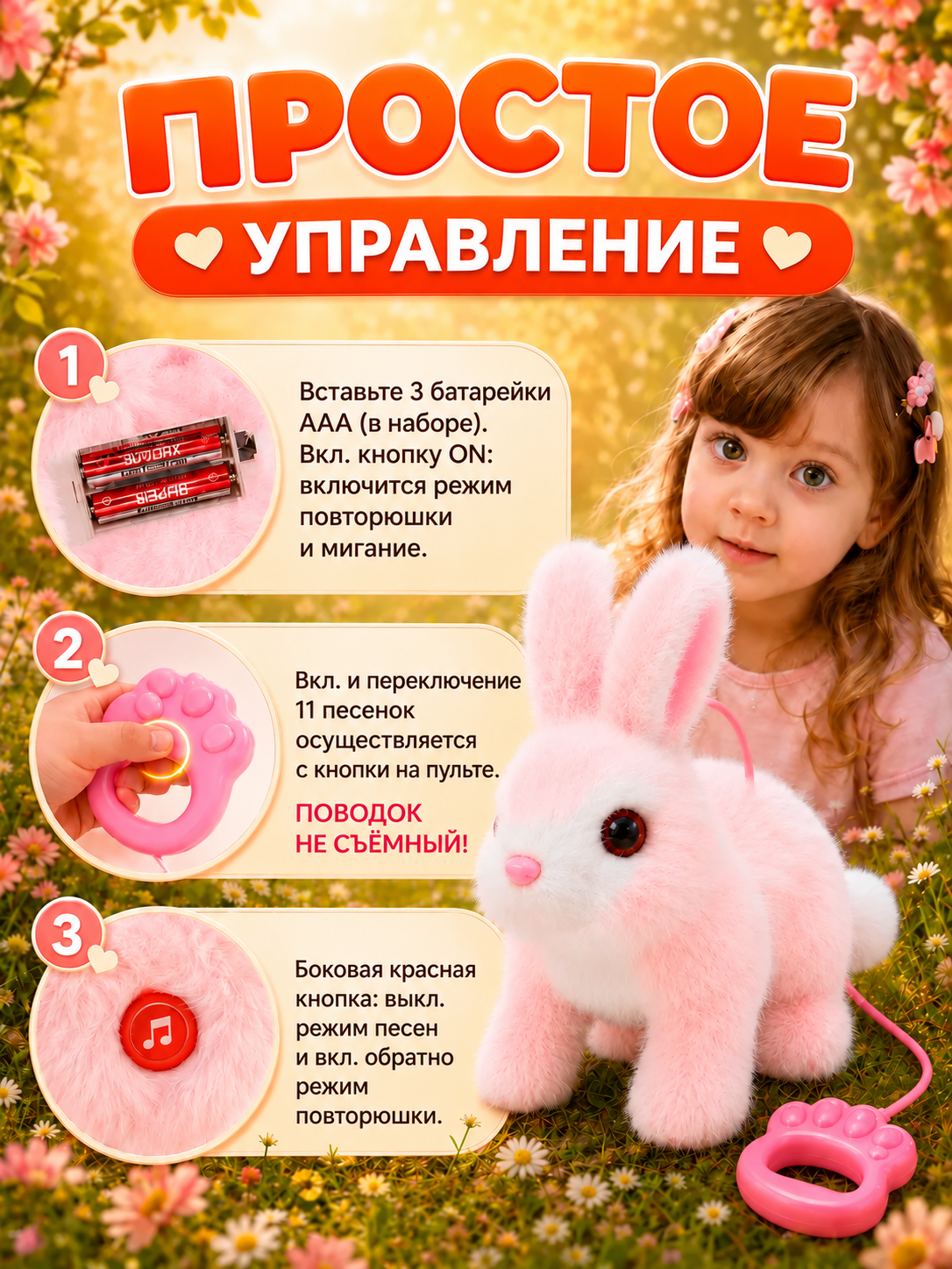Мягкая игрушка FAVORITSTAR DESIGN Зайчик - фото 10
