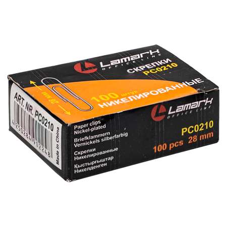 Скрепки Lamark 100 шт.