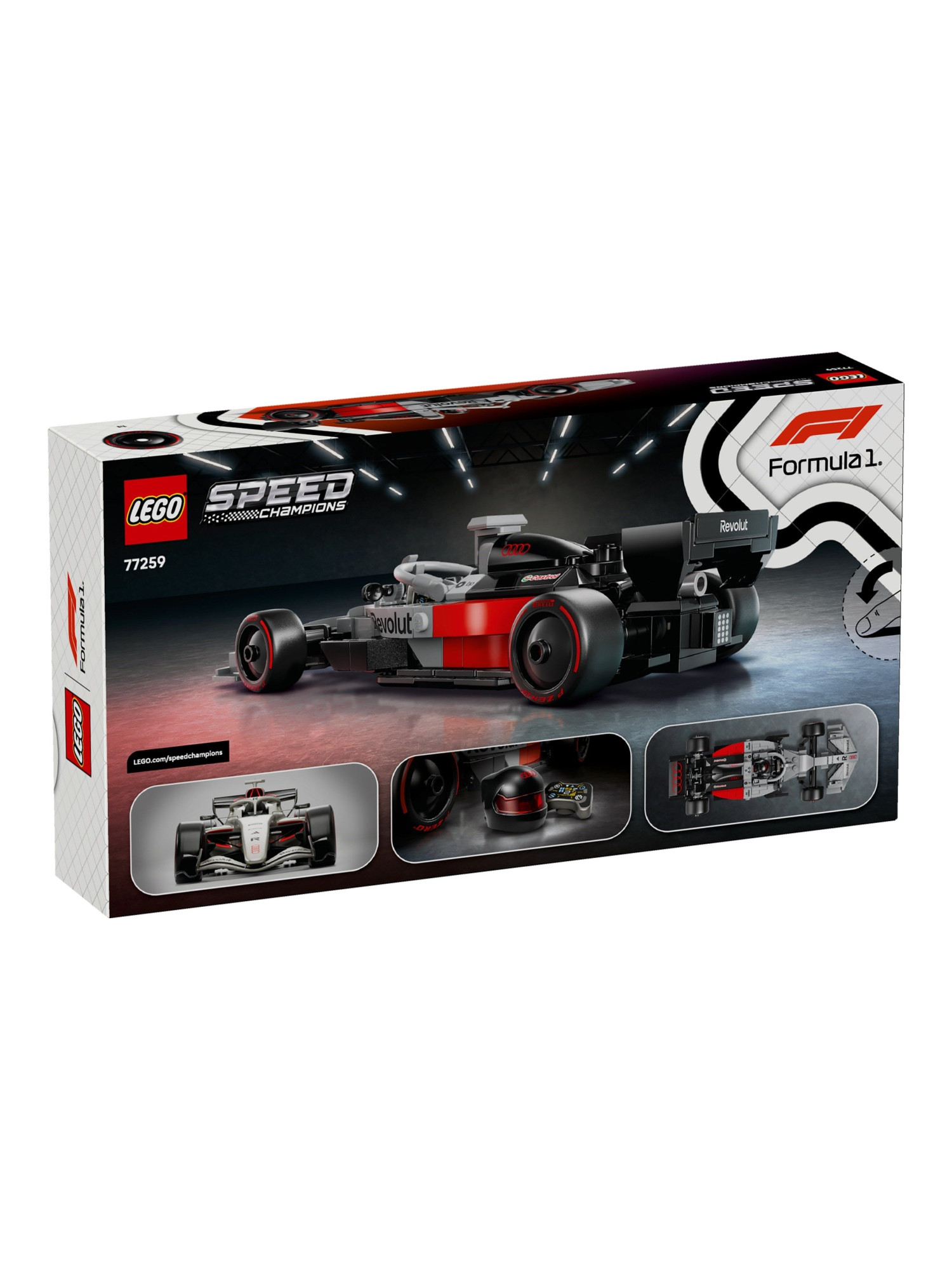 Конструктор LEGO Speed Champions Audi Revolut F1 Team R26 215 дет. - фото 2