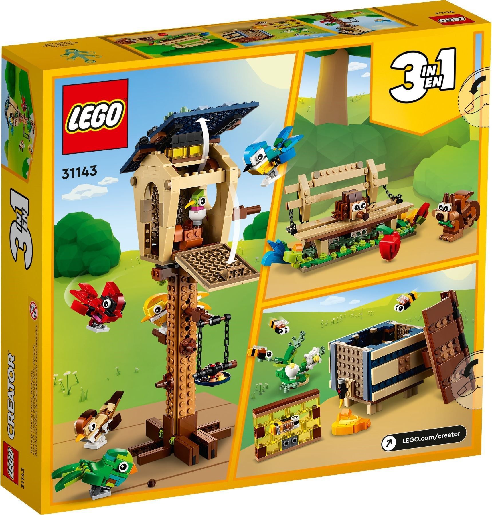 Конструктор LEGO Creator Скворечник 476 дет. - фото 9