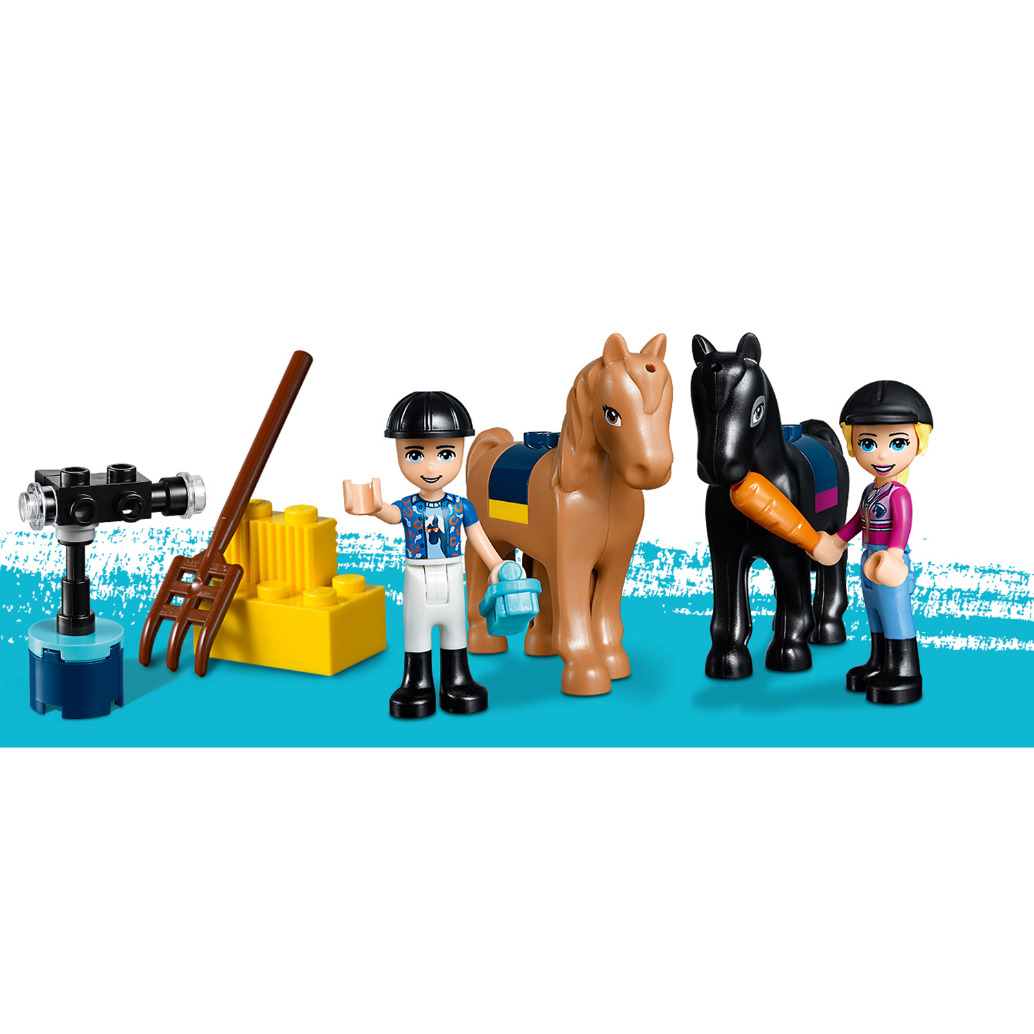 Конструктор LEGO Friends Соревнования по конкуру - фото 12