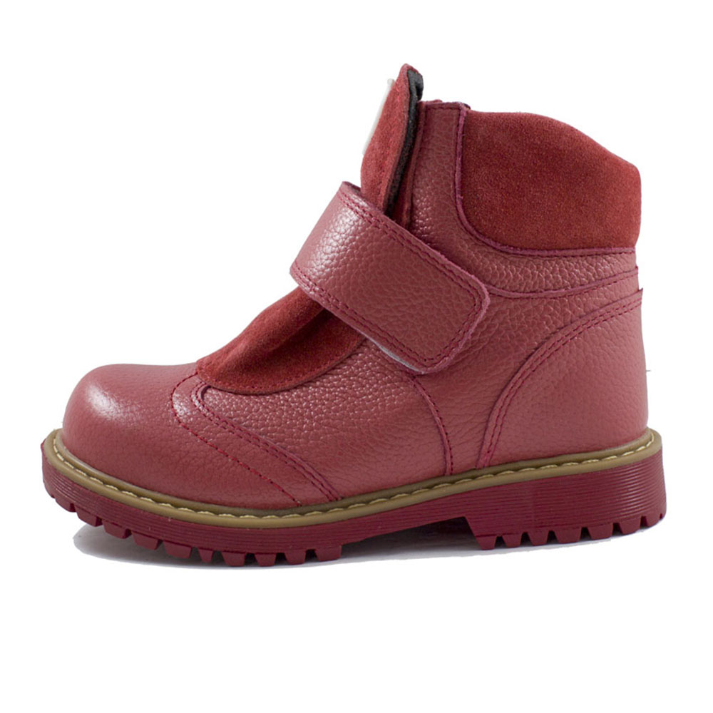 Ботинки BEST.A 051-38-BA-BEST.A Ботинки для девочки,брусника флотер - фото 1