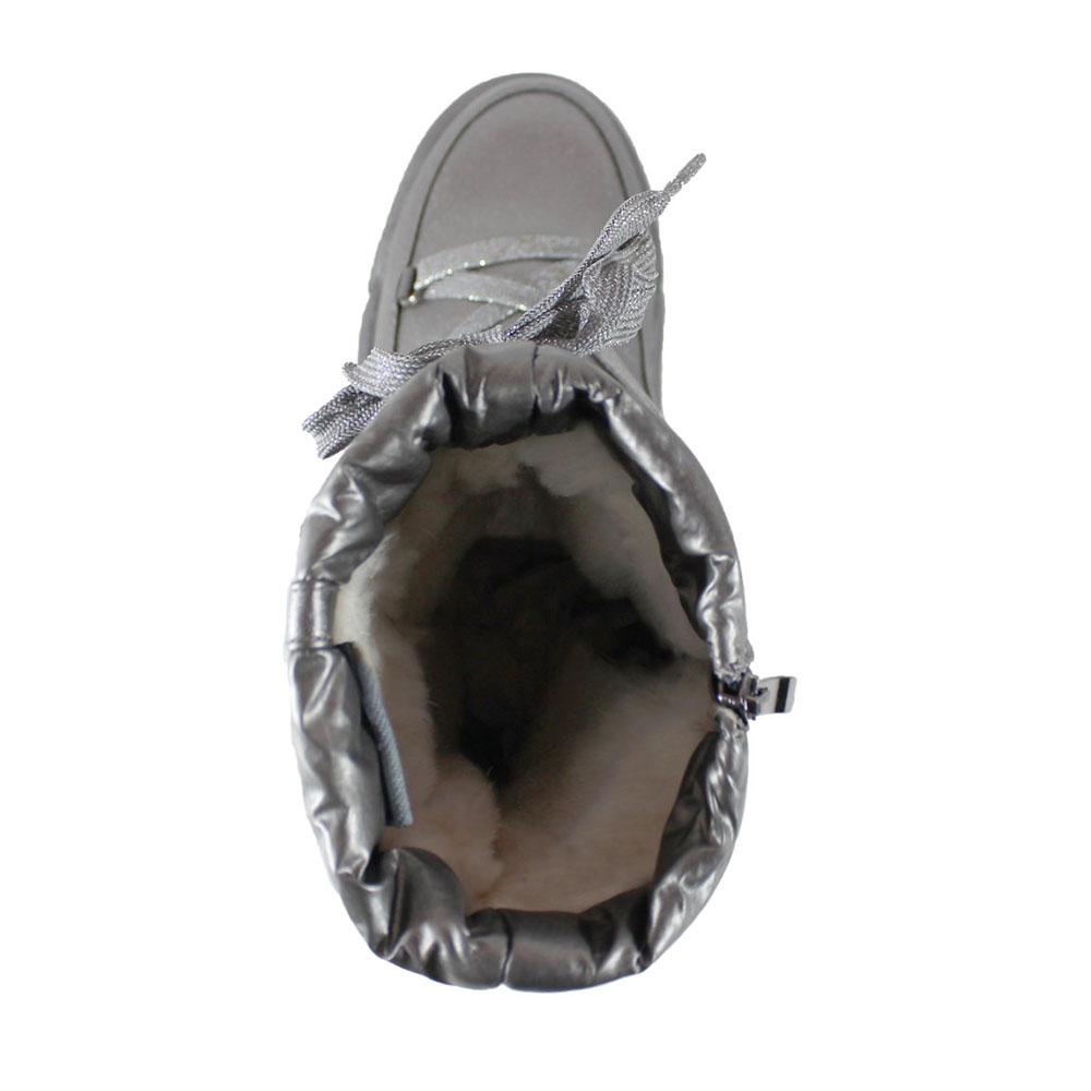 Сапоги Europen G-11554-СВ EUROPEN Сапоги для девочки,серебряный - фото 3