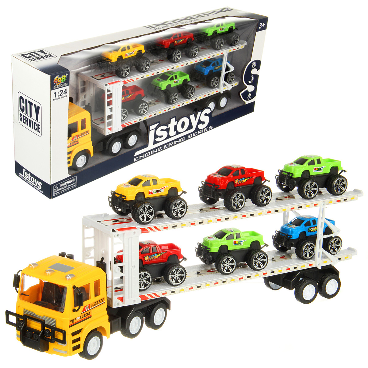 Автовоз Veld Co и квадроциклы 6 шт 132948 - фото 8