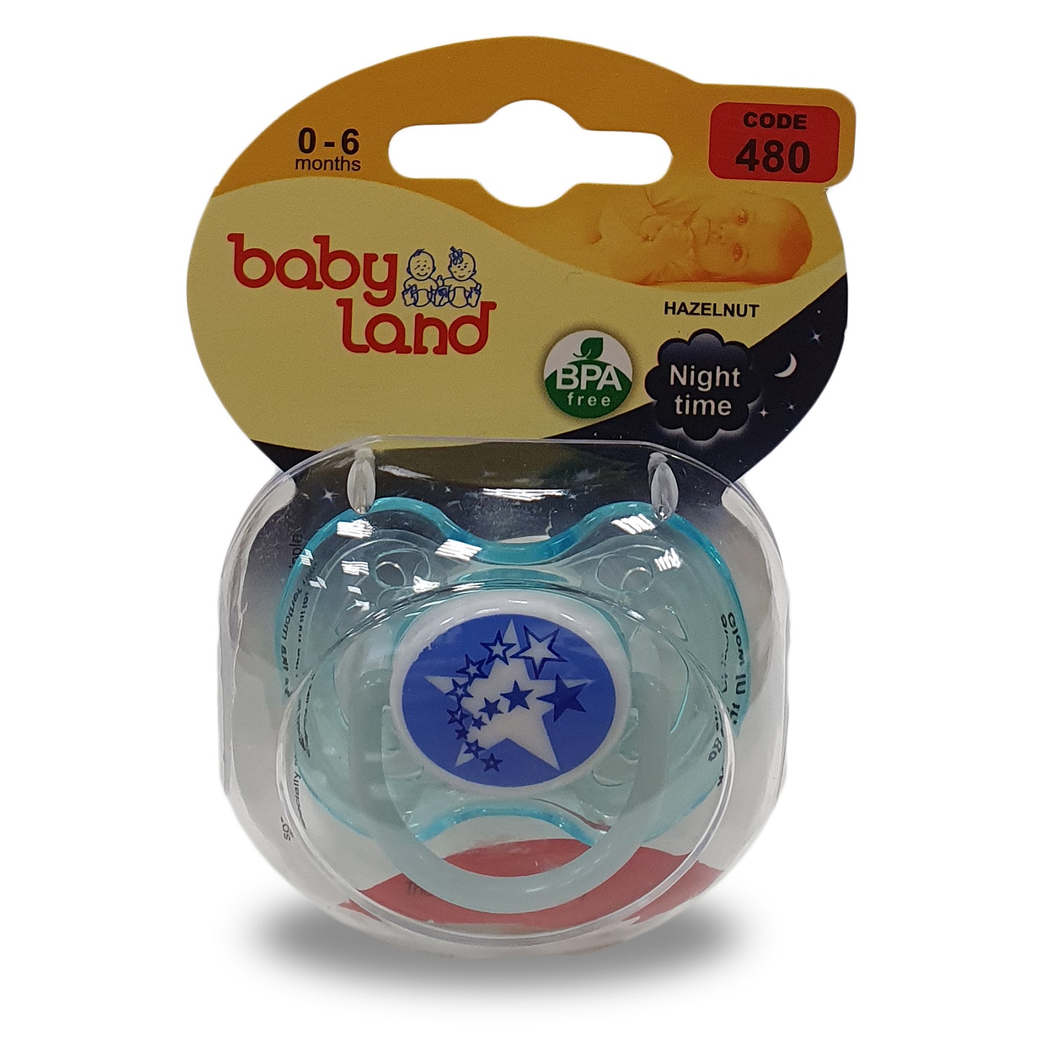 Пустышка Baby Land силикон от 0 мес. - фото 11