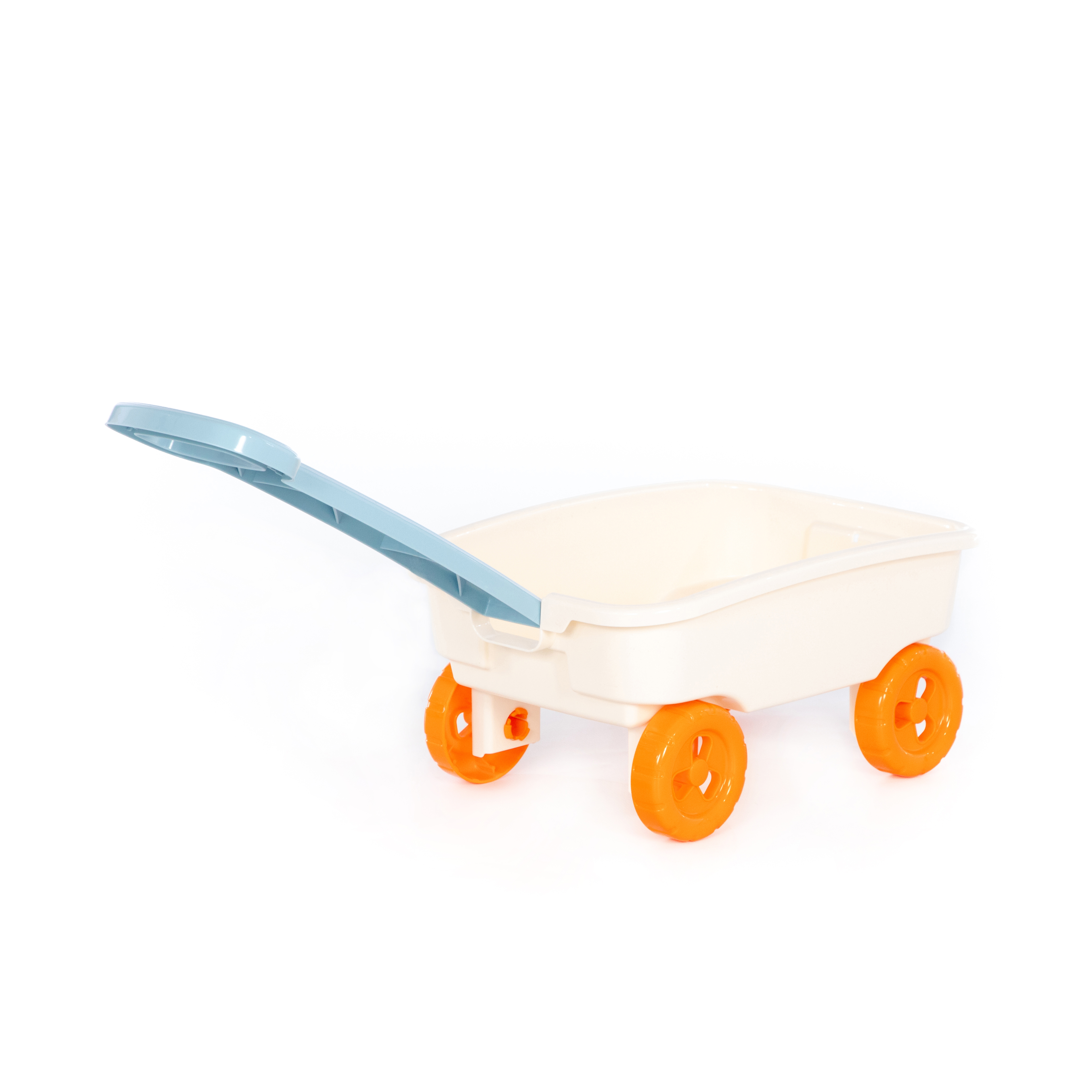 Тележка Полесье с ручкой 1 предм. - фото 4