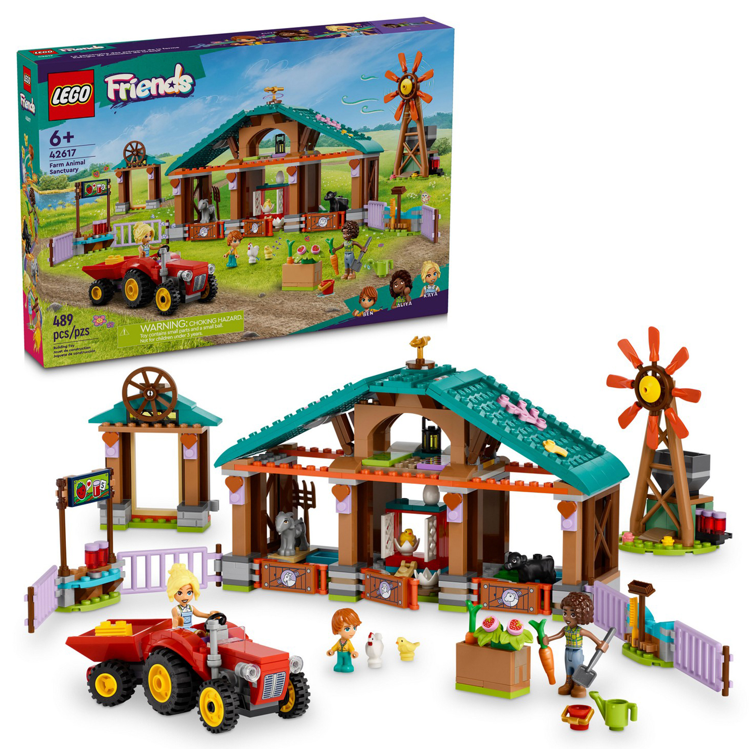 Конструктор LEGO Friends Ферма блочный - фото 1
