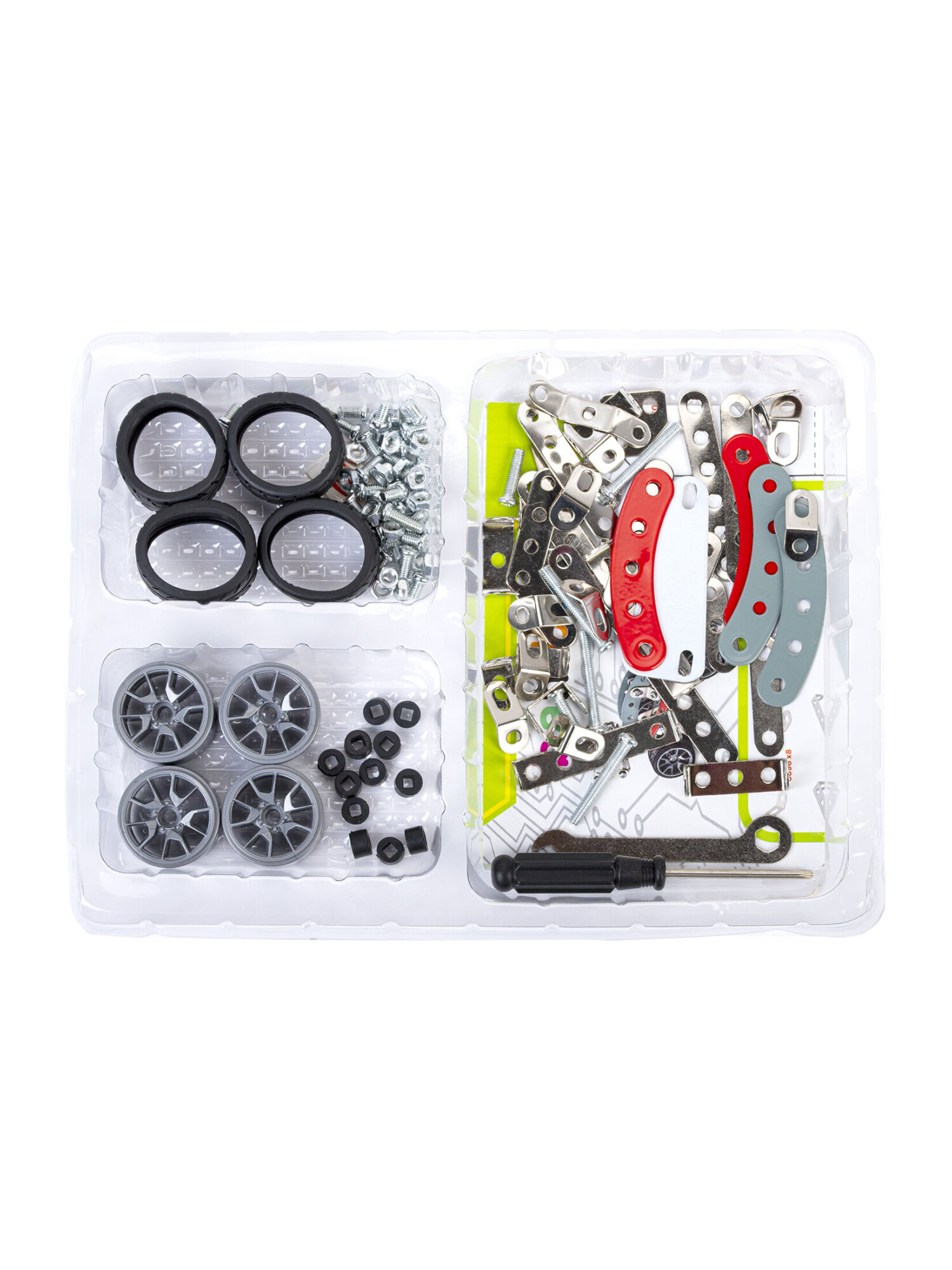 Конструктор BAMBOX Гоночный болид металлический 146 дет. - фото 7