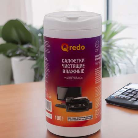 Влажные салфетки Qredo