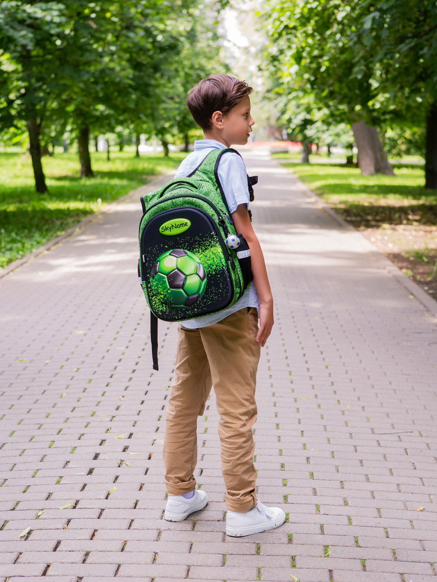 Рюкзак SkyName 1-4 класс, набор 5 в 1 - фото 3