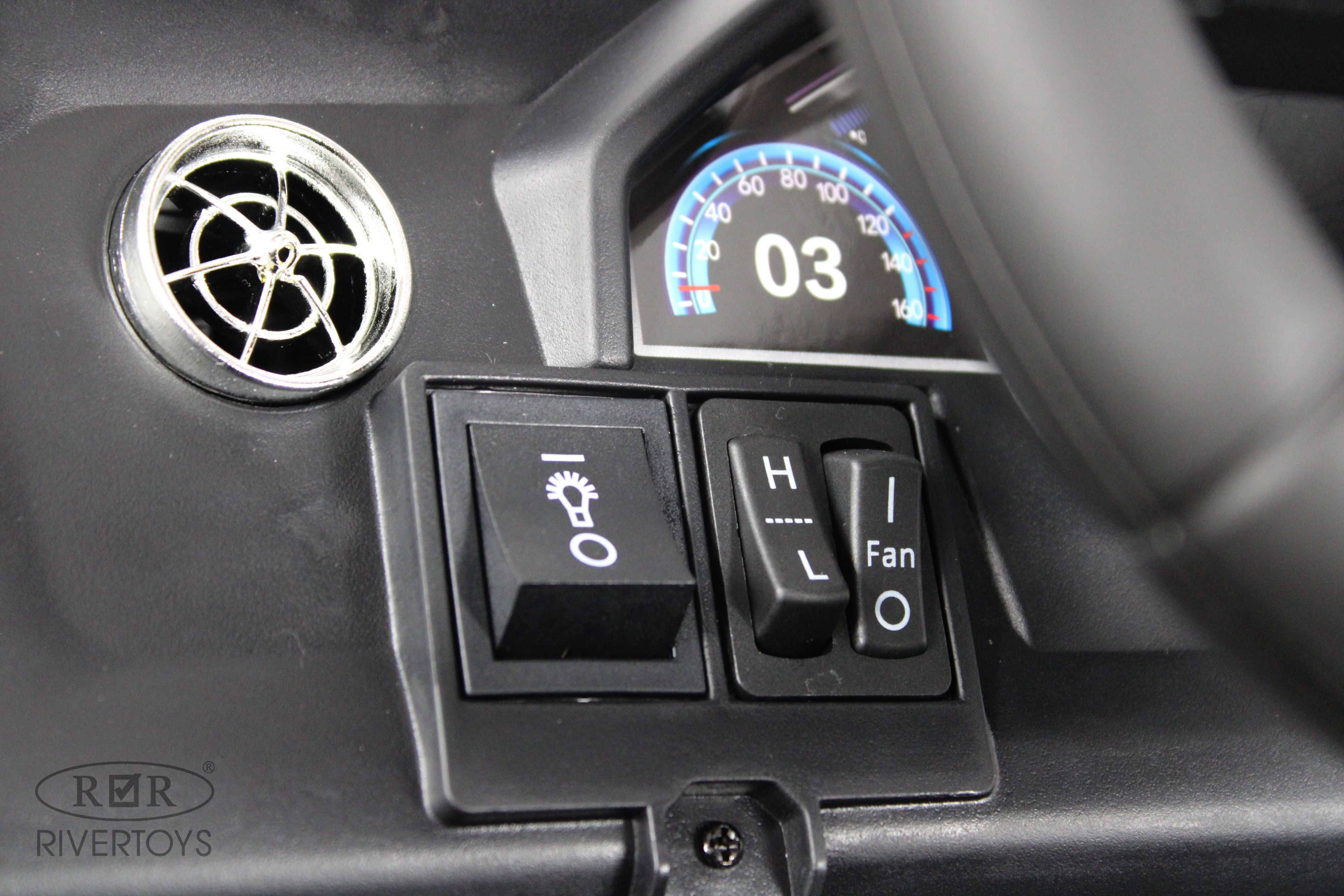 Электромобиль RIVERTOYS A707AA-LUX-NEW-RED-SPIDER С пультом ДУ - фото 30