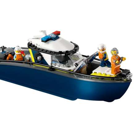 Конструктор LEGO City Погоня на полицейском катере 264 дет.