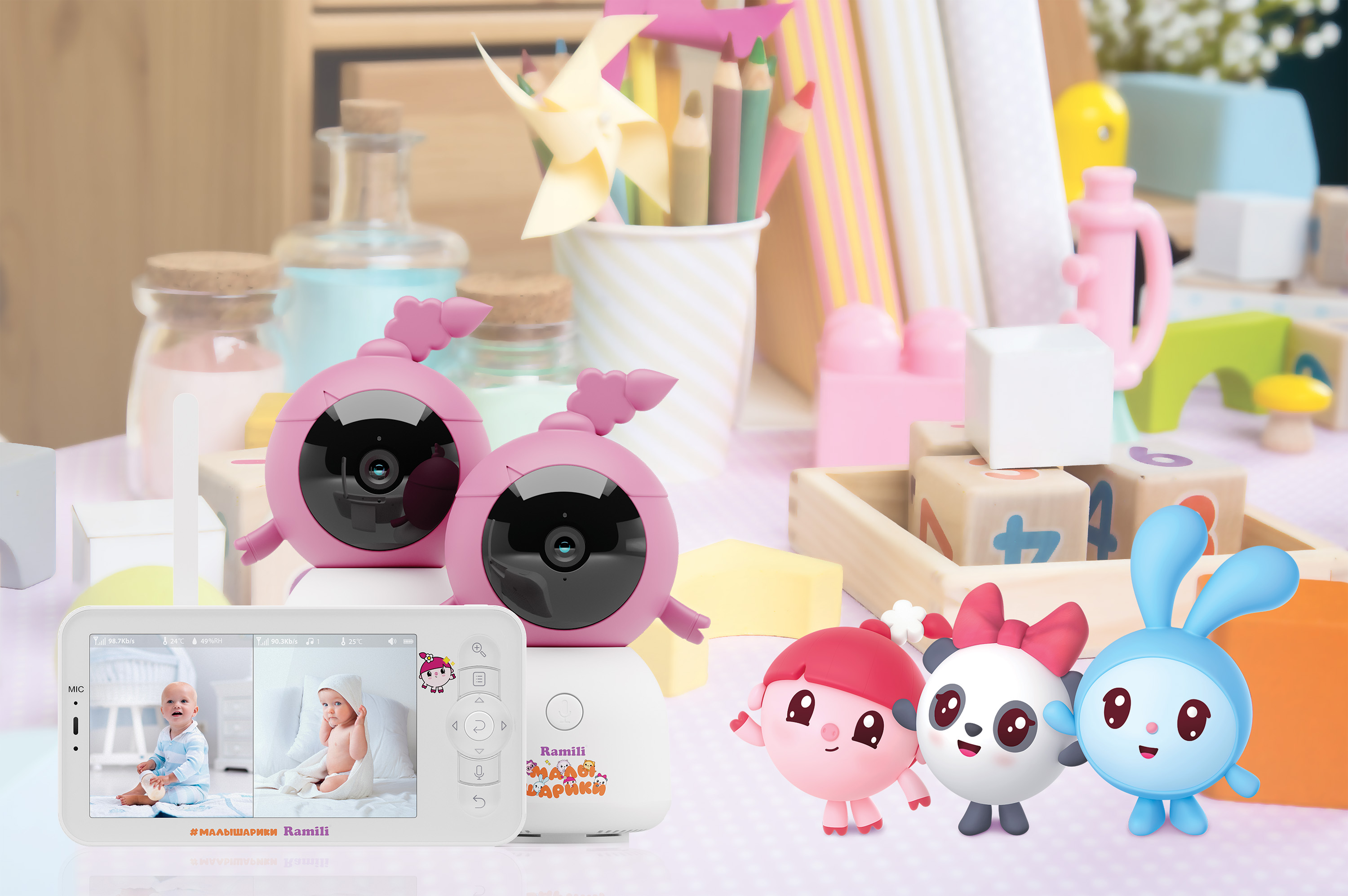 Видеоняня Ramili Малышарики Нюша - фото 14