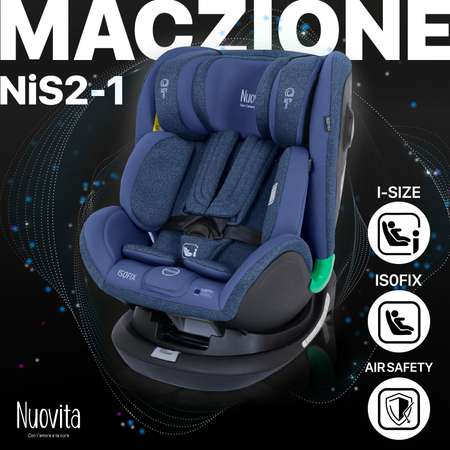 Автокресло Nuovita Isofix 0+/1/2/3 (0-36 кг)
