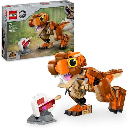 Конструктор LEGO Jurassic World Little Eatie: T-rex блочный