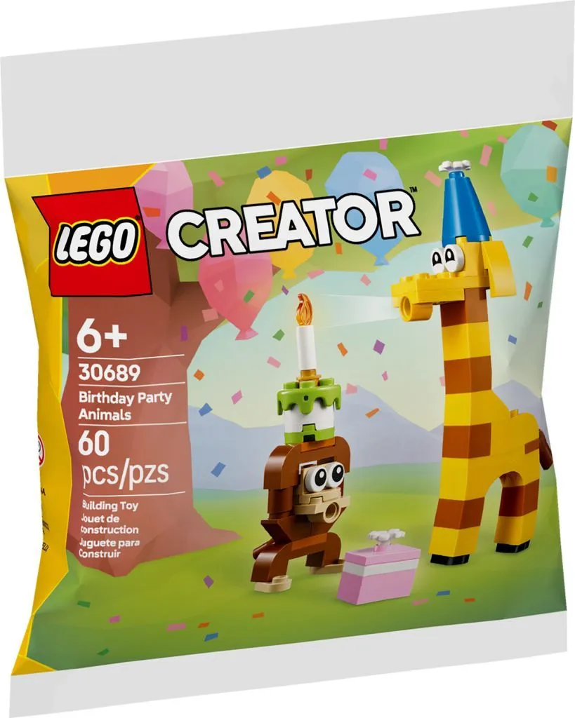 Конструктор LEGO Creator День рождения животных 60 дет. - фото 4