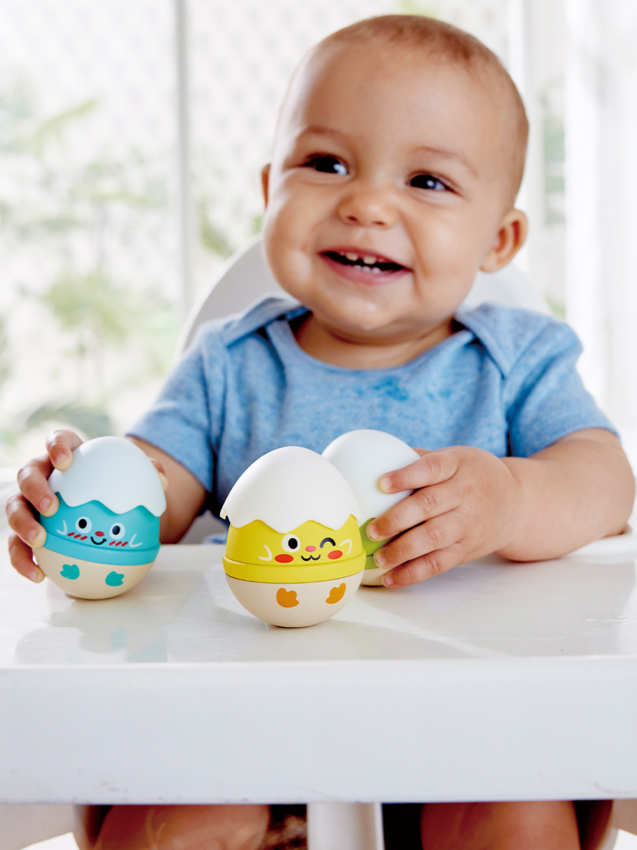 Игрушка Hape погремушка погремушка неваляшка - фото 2