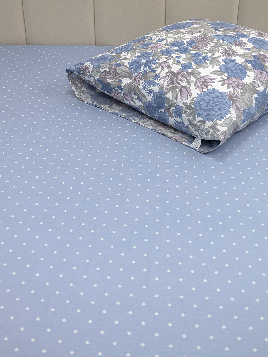 Комплект постельного белья BRAVO поплин Бламмо двуспальный 4 предм. - фото 7