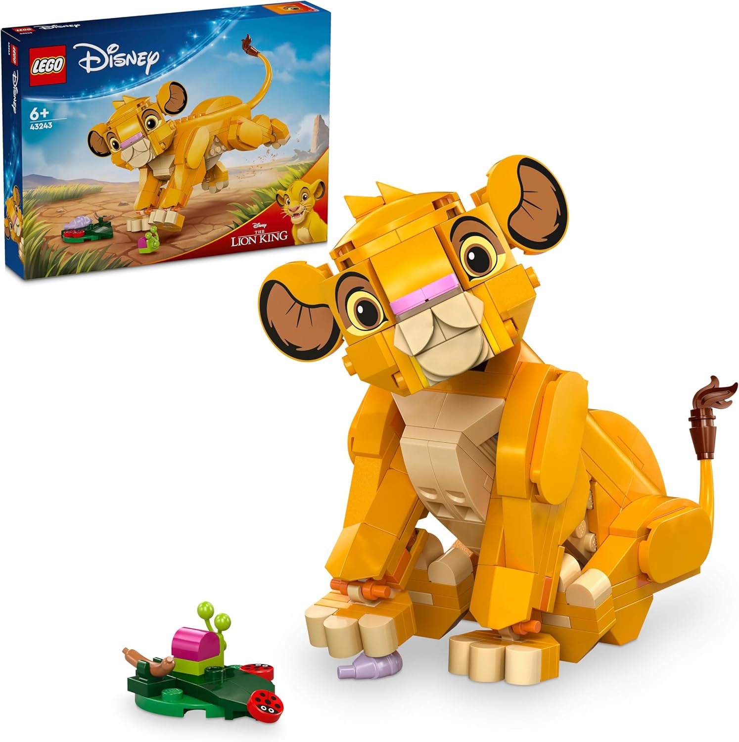 Конструктор LEGO Disney Симба детеныш Короля Льва блочный - фото 1