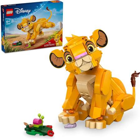 Конструктор LEGO Disney Симба детеныш Короля Льва блочный