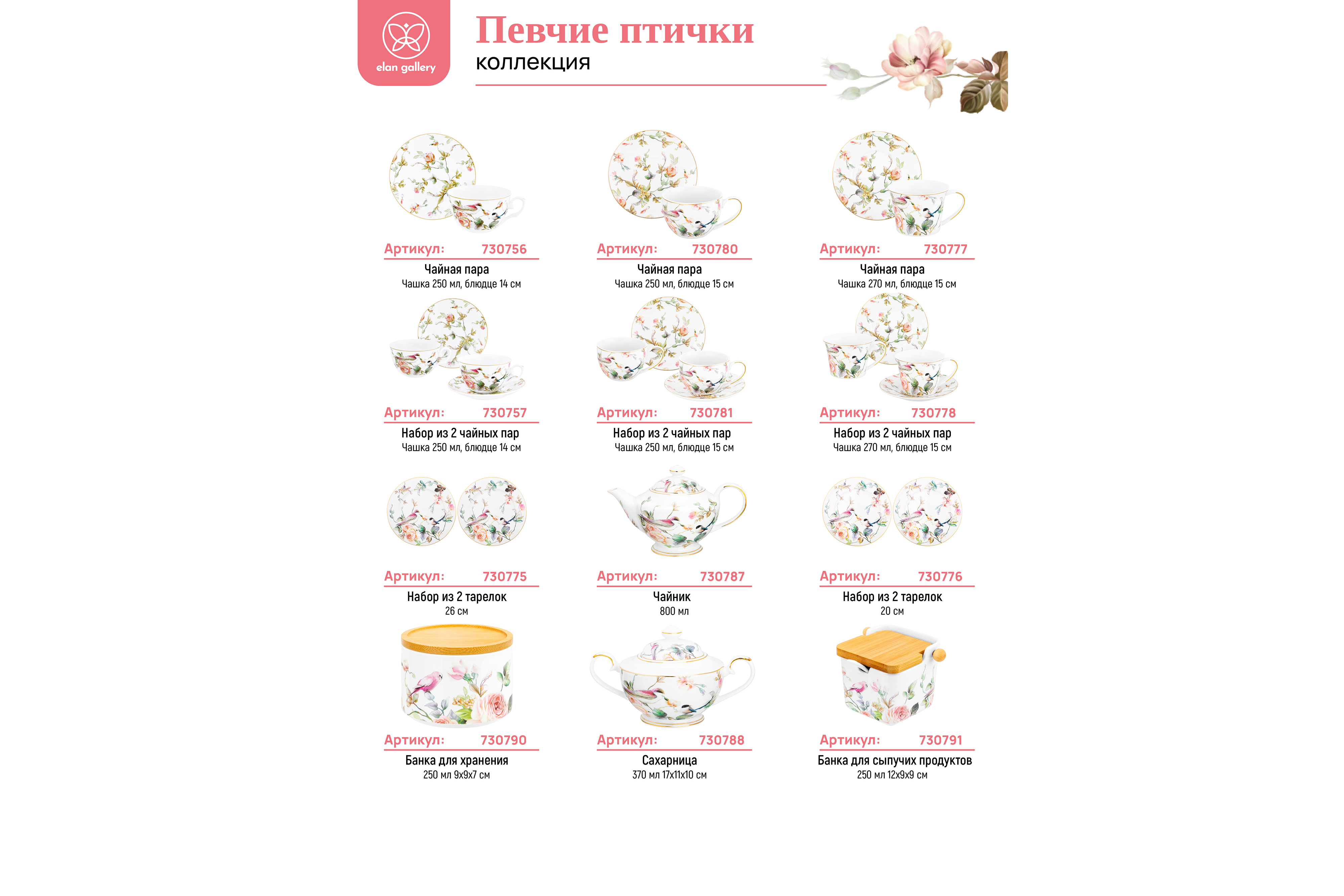Кружка Elan Gallery 170 мл Певчие птички на черном 10.5х8х7.5 см - фото 9