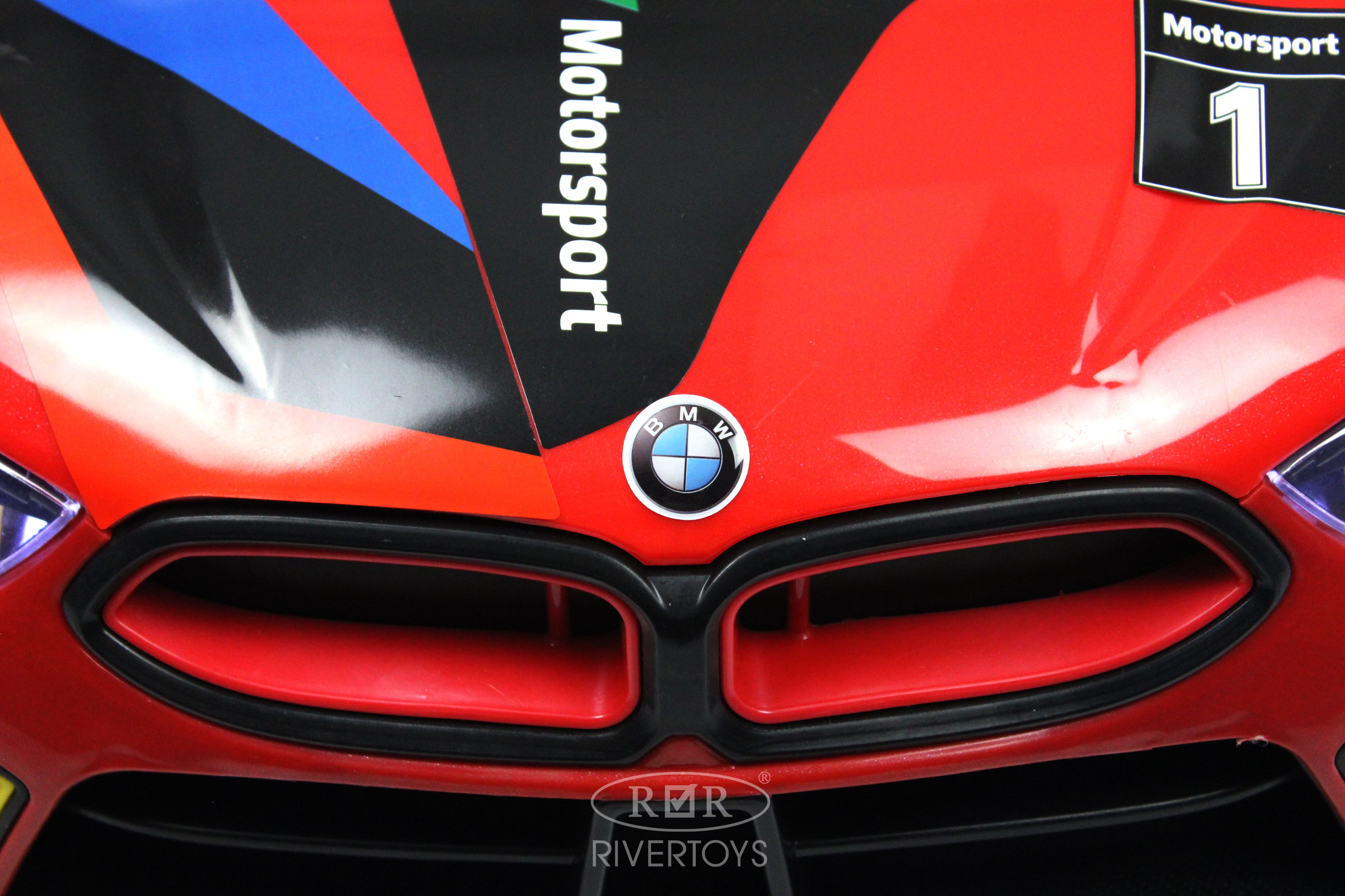 Электромобиль RIVERTOYS F444FF-RED С пультом ДУ - фото 15