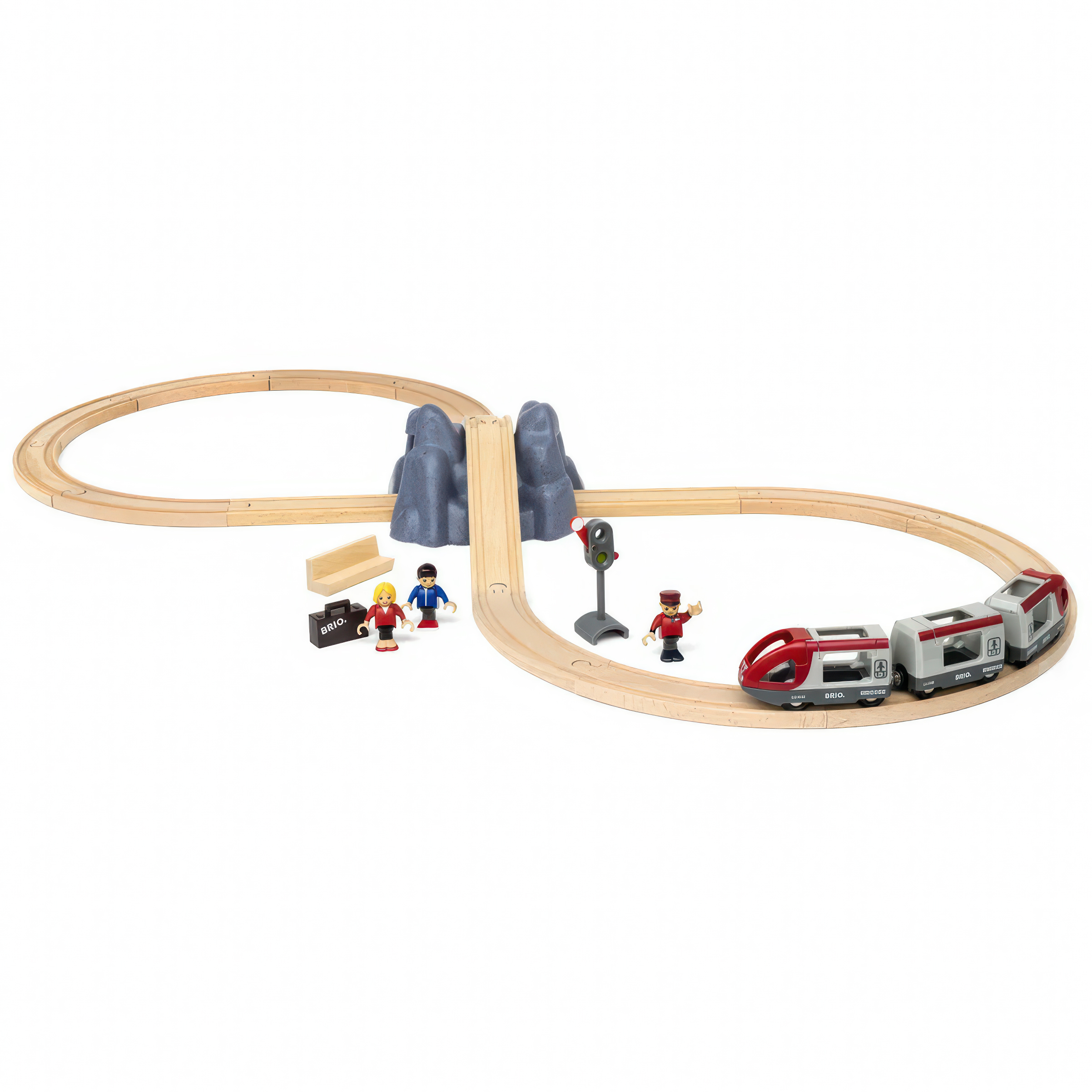 Набор железнодорожный Brio 100 см 33773 - фото 3