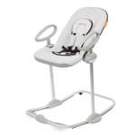 Шезлонг детский BEABA BOUNCER UP&D II PRINT GREYBLUE