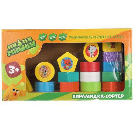 Игрушка Буратино сортер Ми-ми-мишки