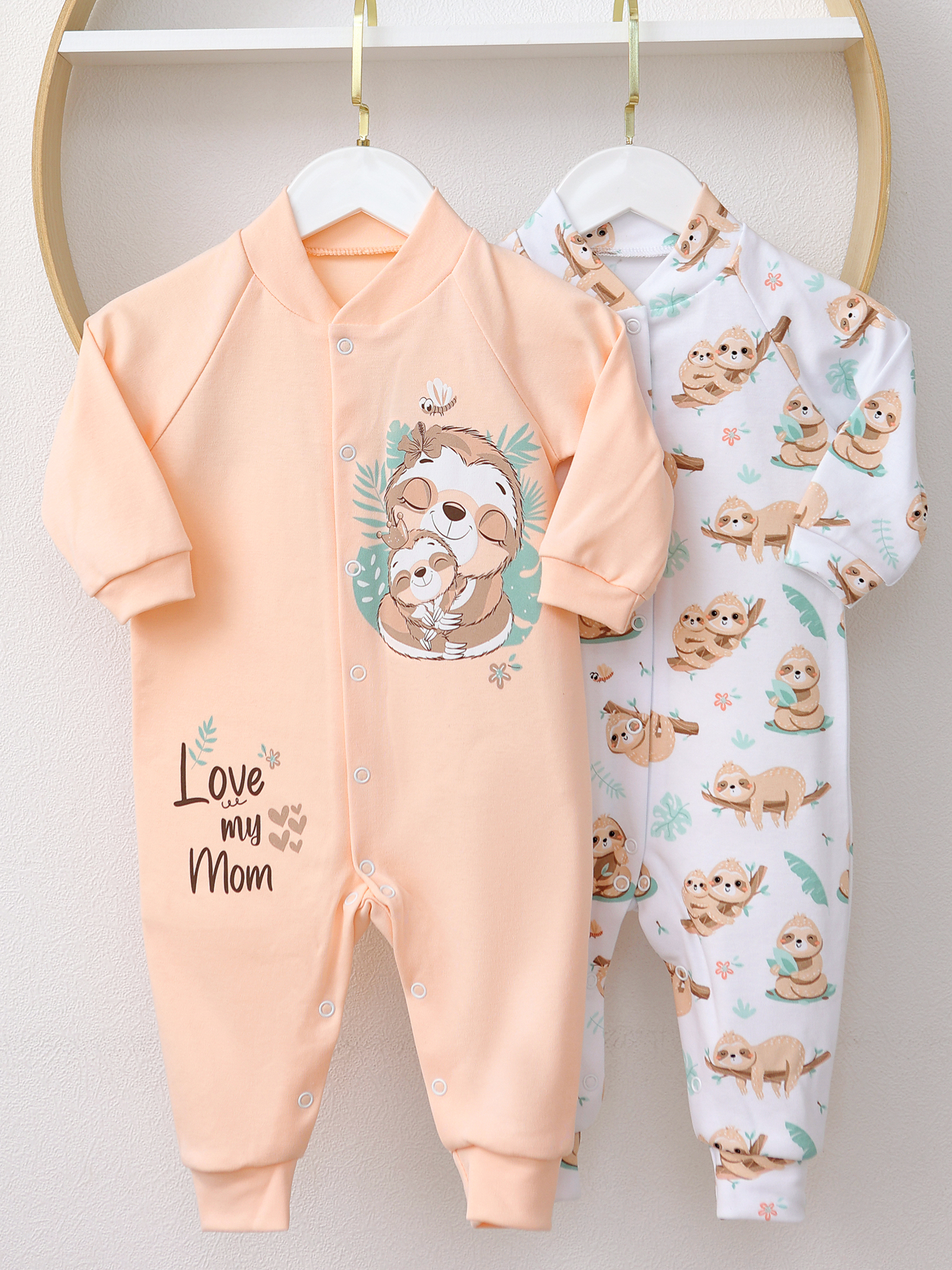Комбинезон 2 шт babyglory MD000128 - фото 1