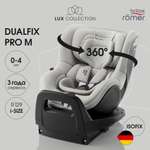 Автокресло Britax Roemer Dualfix Pro M Lux Linen Grey Isofix 0+/1 (0-18 кг) серый