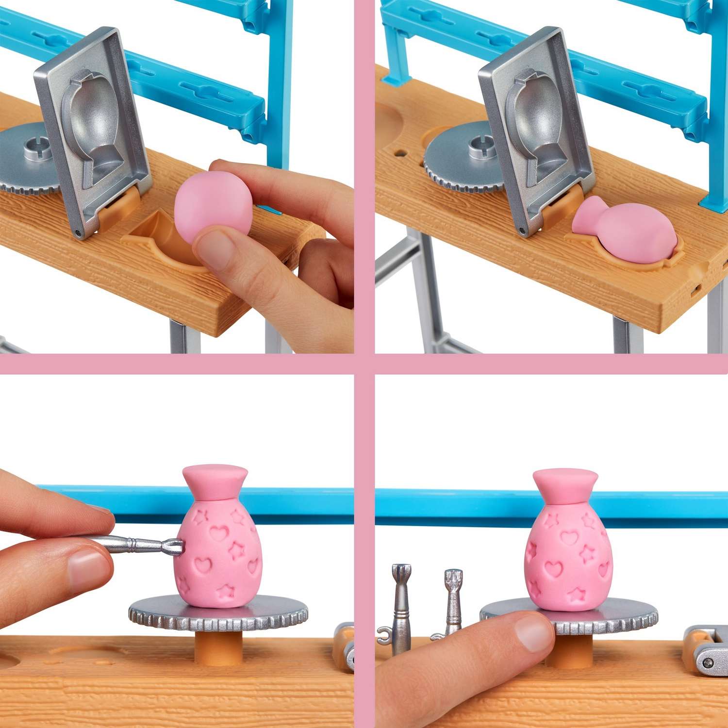 Кукла модельная Barbie Творческая студия HCM85 - фото 7