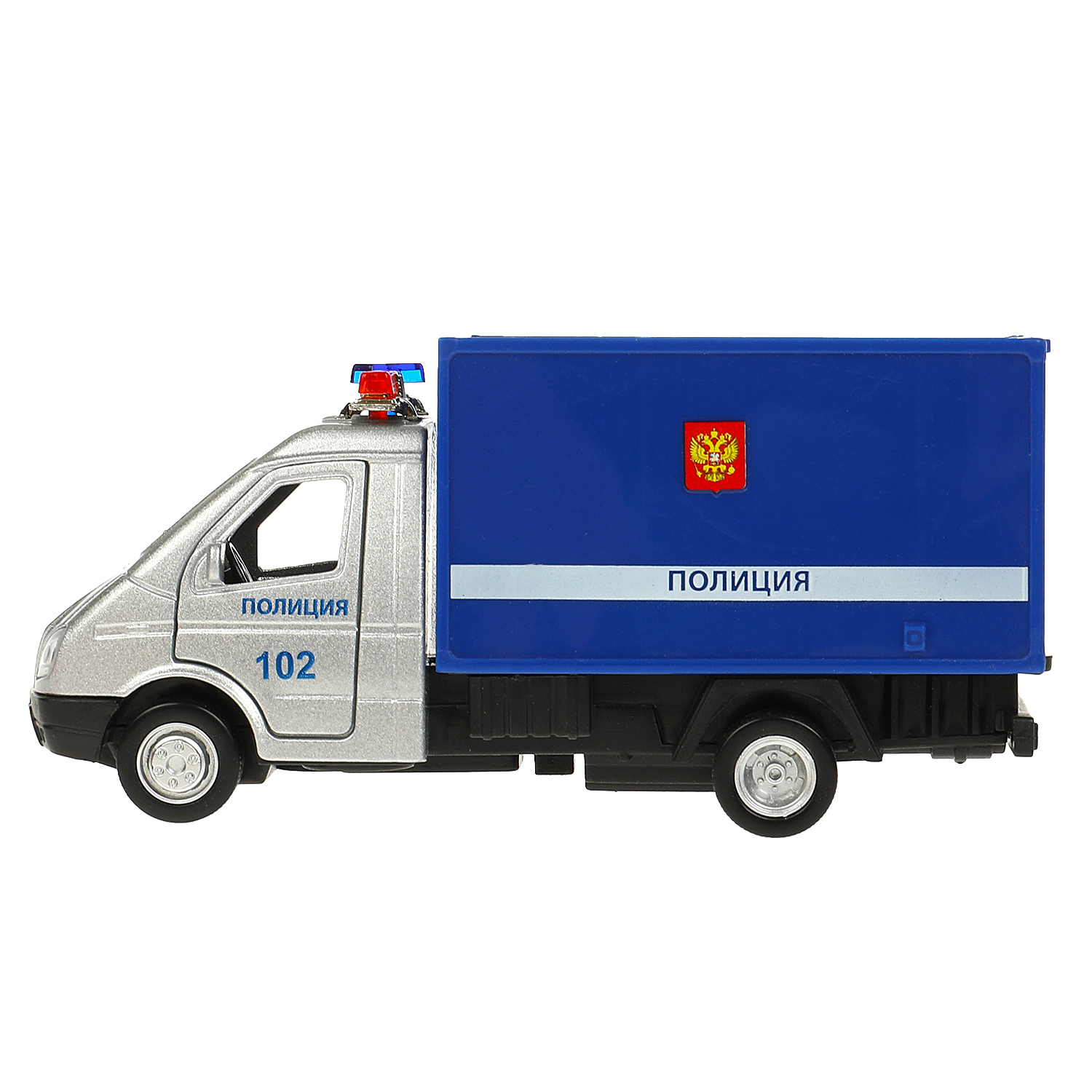Полицейская машина Технодрайв ГАЗ 3302 369121 - фото 4