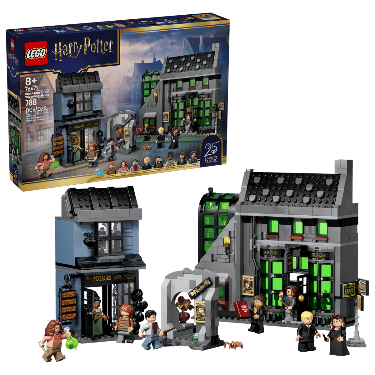Конструктор LEGO Harry Potter Лютный переулок 788 дет. - фото 1