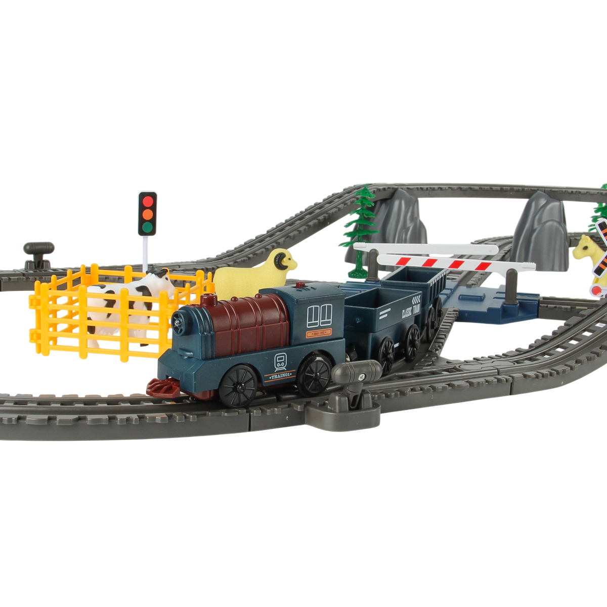 Набор железнодорожный Veld Co 115 см 135615 - фото 4