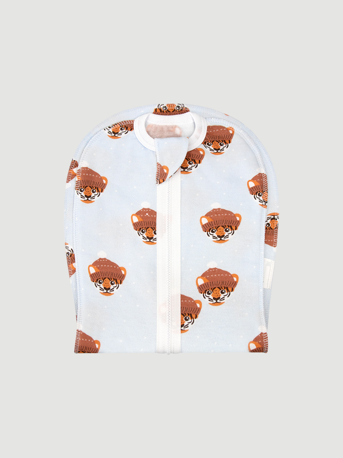 Конверт пеленальный (кокон) Mjolk голубой - фото 1