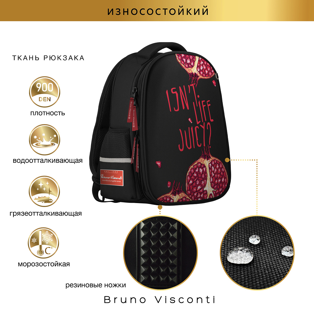 Рюкзак Bruno Visconti - фото 5