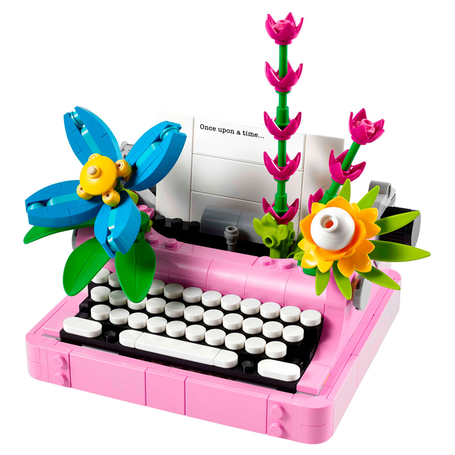 Конструктор LEGO Creator Печатная машинка с Цветами блочный - фото 2