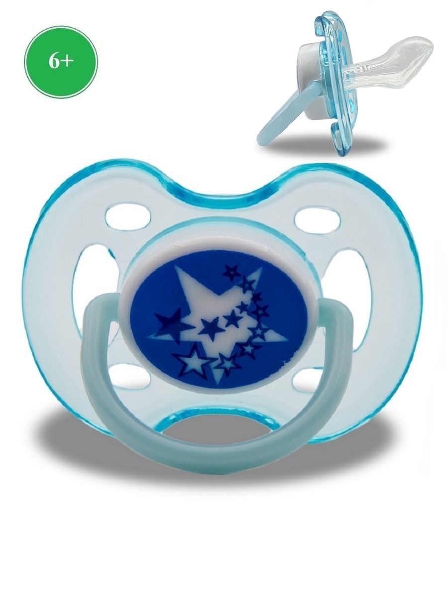 Пустышка Baby Land силикон ортодонтическая от 6 мес. 1 шт. - фото 1
